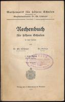Dr. Ph. Lötzbeyer, Fr. Heinze: Rechenbuch für höhere Schulen. 1. Heft. Mathematik für höhere Schulen...