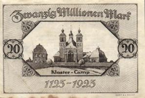 Német Birodalom/Weimari Köztársaság/Moers 1923.9.4. 20.000.000M T:II/III