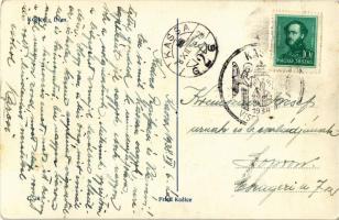 1938 Kassa, Kosice; Dóm / székesegyház / cathedral + "1938 Kassa visszatért" So. Stpl. (EK...