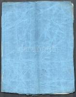 1864 Gyöngyös, jövendöléseket tartalmazó kézírásos füzet