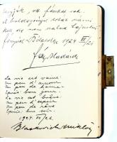 cca 1922 Nyáregyházi Nyáry család emlékkönyve, grófi, bárói bejegyzésekkel