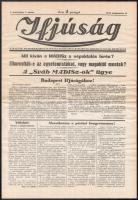 1945 Az Ifjúság című lap első száma