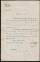 cca 1926 2 db Heller Bernátnak írt levél