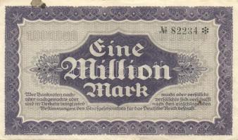 Német Birodalom/Weimari Köztársaság/Dresden/Sächsische Bank 1923.8.18. 1000.000M T:II+