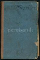 1889 Munkakönyv Weisz Manó mózes-vallású cipészsegéd részére