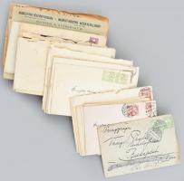 1912-1943 50 db régi magyar kézzel írt levél, borítékokkal, levelezések.