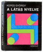 Kepes György: A látás nyelve. Bp., 1979, Gondolat, 253 p. Gazdag fekete-fehér képanyaggal illusztrálva. Kiadói egészvászon-kötés, kissé sérült kiadói papír védőborítóban,