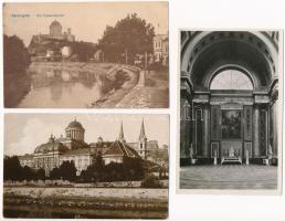 Esztergom - 9 db régi képeslap / 9 pre-1945 postcards