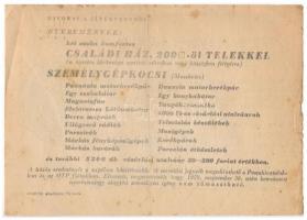 Budapest 1959. "VIT (Világifjúsági Találkozó)" sorsjegy "015 osztály, 04617" T:I...