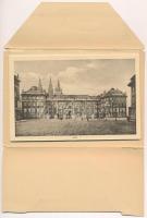 6 db RÉGI cseh város képeslap vegyes minőségben + 1 leporello / 6 pre-1945 Czech town-view postcards...