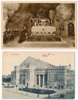 Budapest - 8 db régi képeslap / 8 pre-1945 postcards