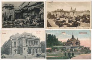 Budapest - 8 db régi képeslap / 8 pre-1945 postcards