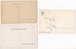 Tátra, Magas-Tátra, Vysoké Tatry; - 10 db régi képeslap (3 Feitzinger Ede) / 10 pre-1945 postcards
