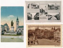 Nagyvárad, Oradea; - 9 db régi képeslap / 9 pre-1945 postcards