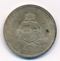 1936. 2P Ag "Liszt" T:2 patina Adamo P7.3