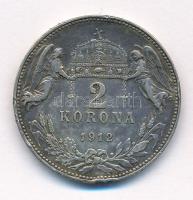 1912KB 2K Ag "Ferenc József" T:2- durva ph. Adamo K6