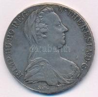 Ausztria 1780SF Tallér Ag Mária Terézia utánveret T:1-,2 fülnyom Austria 1780SF Thaler Ag Maria Theresia restrike C:AU,XF earmark Krause KM#T1