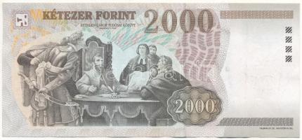 2004. 2000Ft "CA 8571695" T:III szép, ropogós papír! Adamo F56D