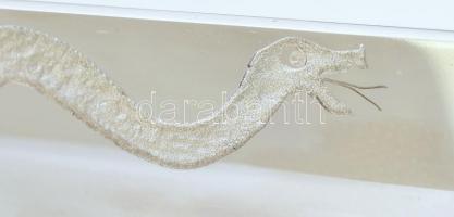 Japán katana és wakizasi szett (szamurájkard) tartóval. Vésett kígyó jelzéssel, fa hüvellyel. Szép á...