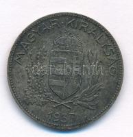 1937. 1P Ag T:1- patina Adamo P6