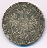 Ausztria 1861A 1Fl Ag "Ferenc József" T:2 patina
Austria 1861A 1 Florin Ag "Franz Jo...