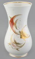 Schaubachkunst halas porcelán váza. Kézzel festett, jelzett, hibátlan 30 cm