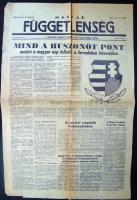 1956 Magyar Függetlenség című lap novemberi száma