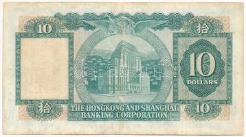 Hongkong 1979. 10$ "TU 053964" T:III
Hong Kong 1979. 10 Dollars "TU 053964" C:F...