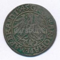 Német Államok / Brandenburg 1545. 1Gr Ag "Johann von Brandenburg-Küstrin" (1,78g) T:2- pat...