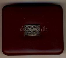 Kanada 1992. 15$ Ag "Olimpia-magasugrás, gyűrű, gyorskorcsolya" T:PP Eredeti díszdobozban,...