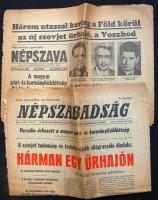 1964 a Népszava és a Népszabadság két különszáma a Voszhod űrhajó útjáról
