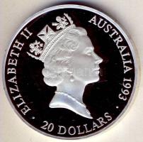Asuztrália 1993. 20$ Ag "Olimpia-győztesek" T:PP Eredeti díszdobozban, tanúsítvánnyal!