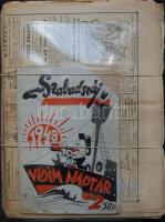 1946-1949 30db Szabadszáj újság és egy Szabadszáj naptár, humorlap