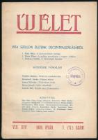 1939 Az Új élet c. folyóirat 5-6, 7, 9. számai (3 db)