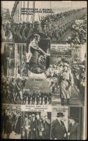 1937 Az Uj Magyarság évkönyve. Gazdag fekete-fehér képanyaggal illusztrált, rajta a kor ismert szemé...