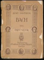 Papp Viktor: Bach. Dohnányi Ernőnek dedikált példány! Bp., 1920. Pantheon. Fűzve, erősen sérült kiadói papírborítóval
