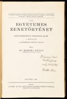 artha, Dénes: Egyetemes zenetörténet. Dohnányi Ernőnek dedikált példány! 
Stílustörténeti összefogl...