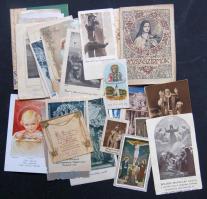 33db Szentkép, vallási jelenetábrák és kis füzetek