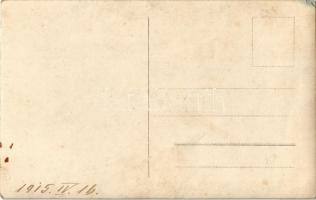 1915 Osztrák-magyar katona / WWI Austro-Hungarian K.u.K. military, soldier. photo