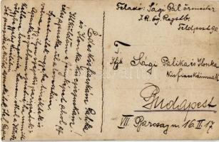 1916 Osztrák-magyar lovas katona / WWI Austro-Hungarian K.u.K. military, cavalryman. photo (EK)