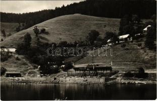 Selmecbánya, Banská Stiavnica; Kúpalisko na jazere Klinger / Klinger-tó fürdő / lake, bath