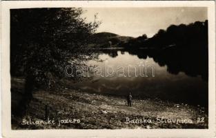 1931 Selmecbánya, Banská Stiavnica; Belianské jazero / Bélabányai tó / lake