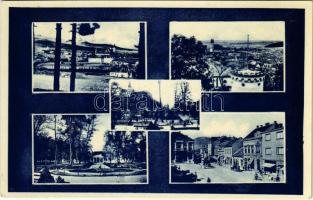 1938 Nyitra, Nitra; mozaiklap / multi-view postcard
