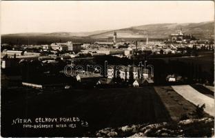 1925 Nyitra, Nitra; Celkovy pohled / látkép / general view. Rasofsky photo