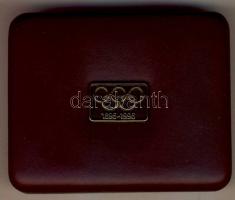 Franciaország 1994. 100Fr Ag "Olimpia-diszkoszvető" T:PP Eredeti díszdobozban, tanúsítvánn...