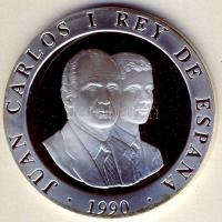 Spanyolország 1990. 2000P Ag "Olimpia-labdarúgás" T:PP