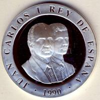 Spanyolország 1990. 2000P Ag "Olimpia-szimbólum" T:PP