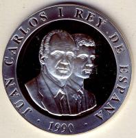 Spanyolország 1990. 2000P Ag "Olimpia-kosárlabda" T:PP