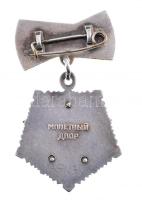 Szovjetunió DN "Hős Anya" aranyozott, zománcozott kitüntetés T:2
Soviet Union ND "Mo...