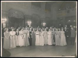 cca 1939-1940 Társasági rendezvények, események (Külügyi Társaság vacsorája a Hungária szállóban, st...